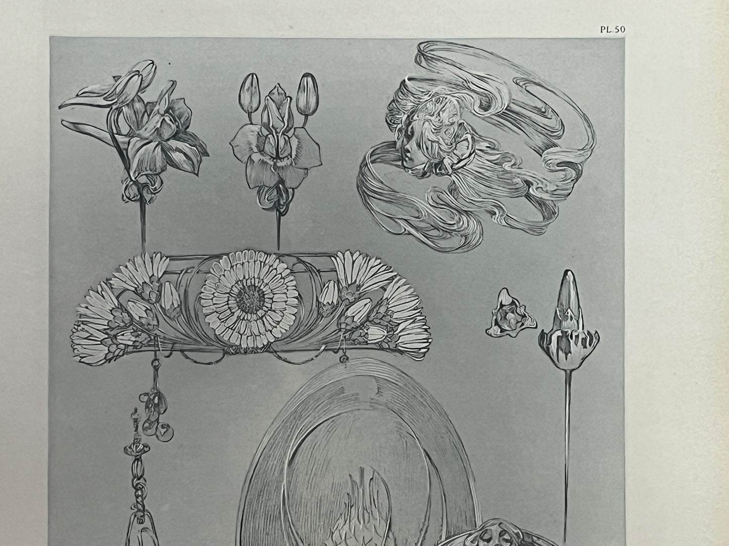 アルフォンス・ミュシャ「装飾資料集 PL50」