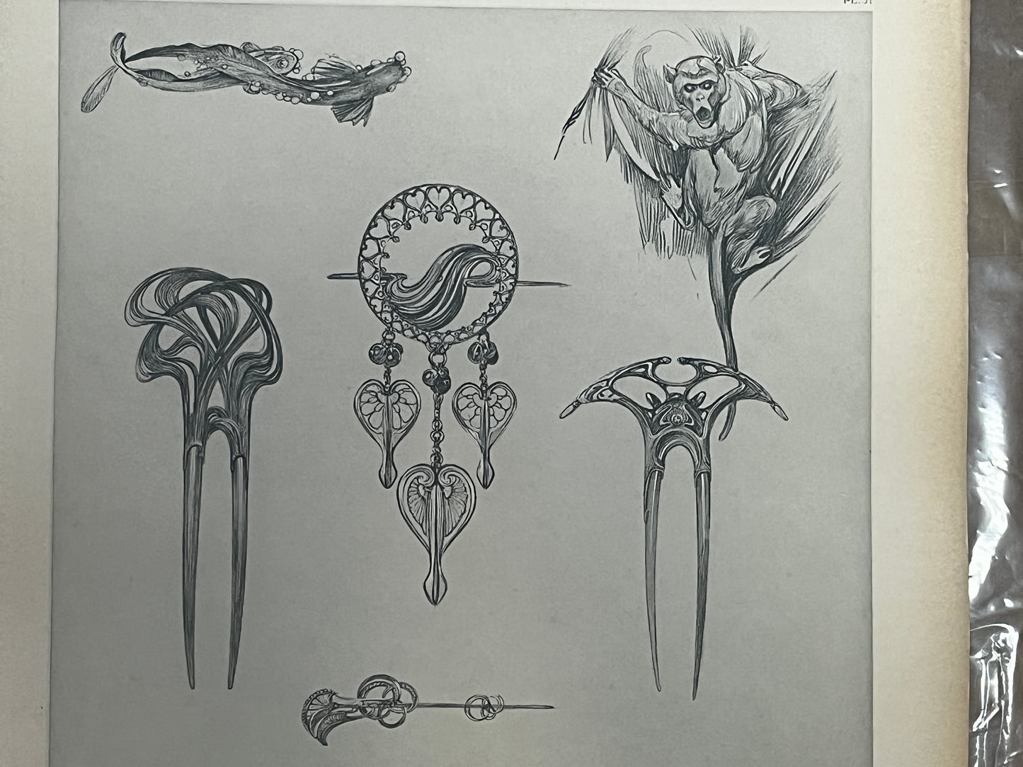 アルフォンス・ミュシャ「装飾資料集 PL51」