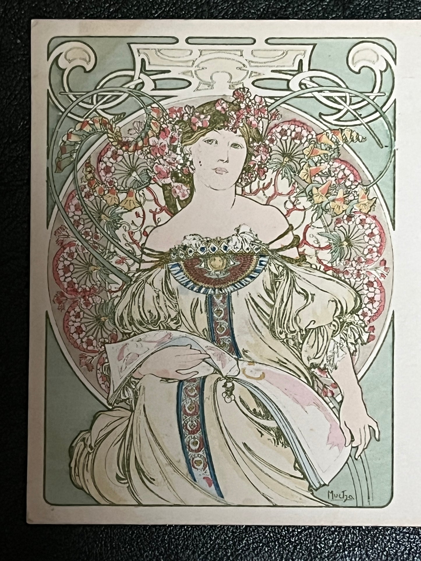 ★　ミュシャ「夢想」オリジナル絵はがき