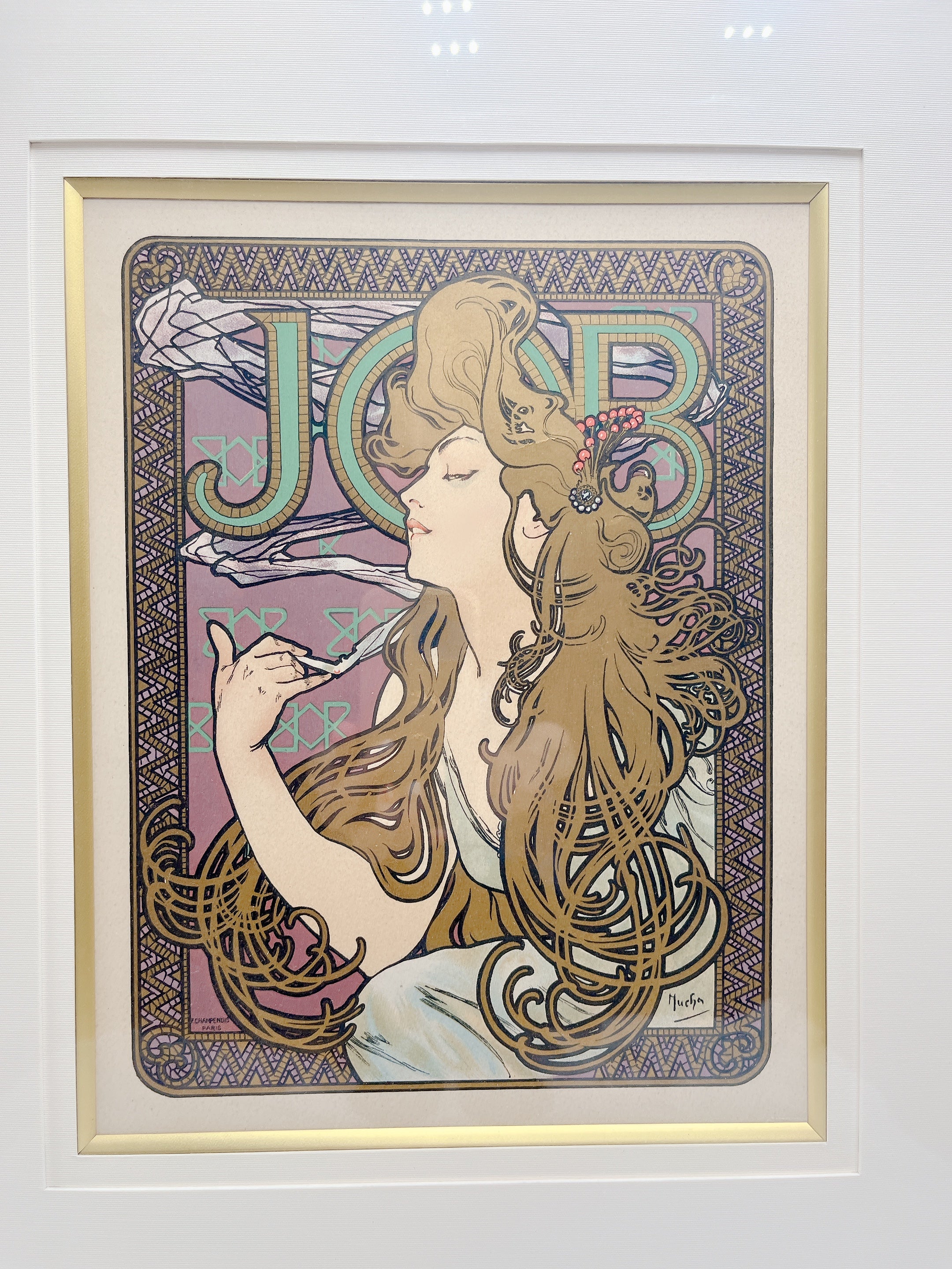 ミュシャ「JOB」1897年 ポスター芸術の巨匠たちより | ギャラリーK