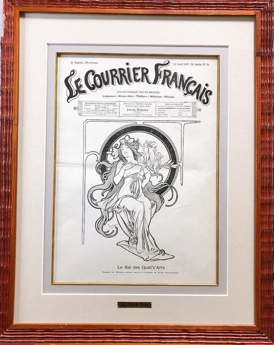アルフォンス・ミュシャ　「Le Corrier Francais」