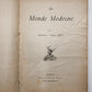 ミュシャ　挿絵入り書籍「Le monde moderne」１８９７年１月