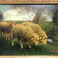 Markow作「羊の風景」油彩画 - ギャラリーK
