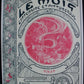 アルフォンス・ミュシャ　表紙絵「ル・モア」1900年８月号