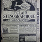 アルフォンス・ミュシャ　表紙「L'ECLAIR」1900年