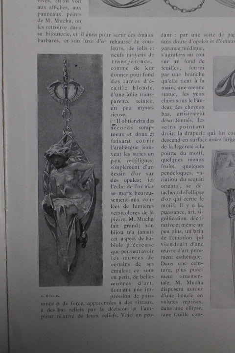 アールヌーボーの雑誌「ART ET DECORATION 」1902年 - ギャラリーK
