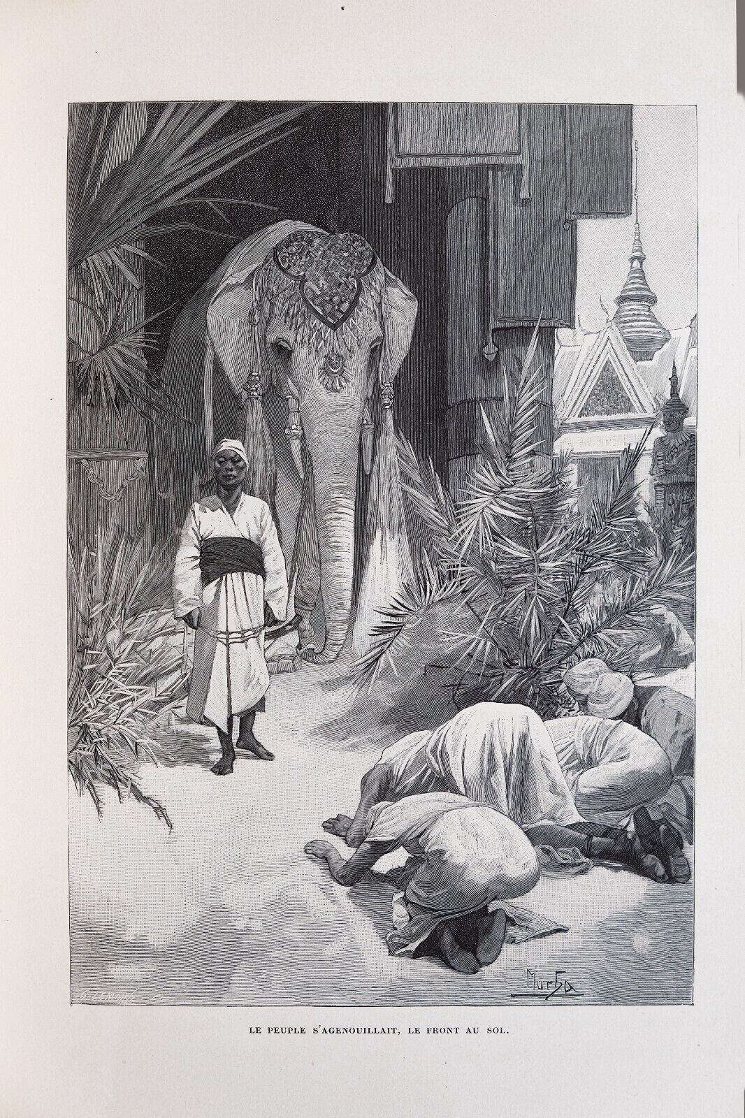 アルフォンス・ミュシャ 挿画本「白い象の伝説」 | ギャラリーK