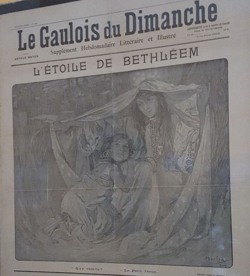 アルフォンス・ミュシャ「Le Gaulois du Dimanche」 - ギャラリーK
